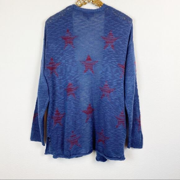 Lane Bryant • Blue And Red Star Cardigan - Picture 11 of 15